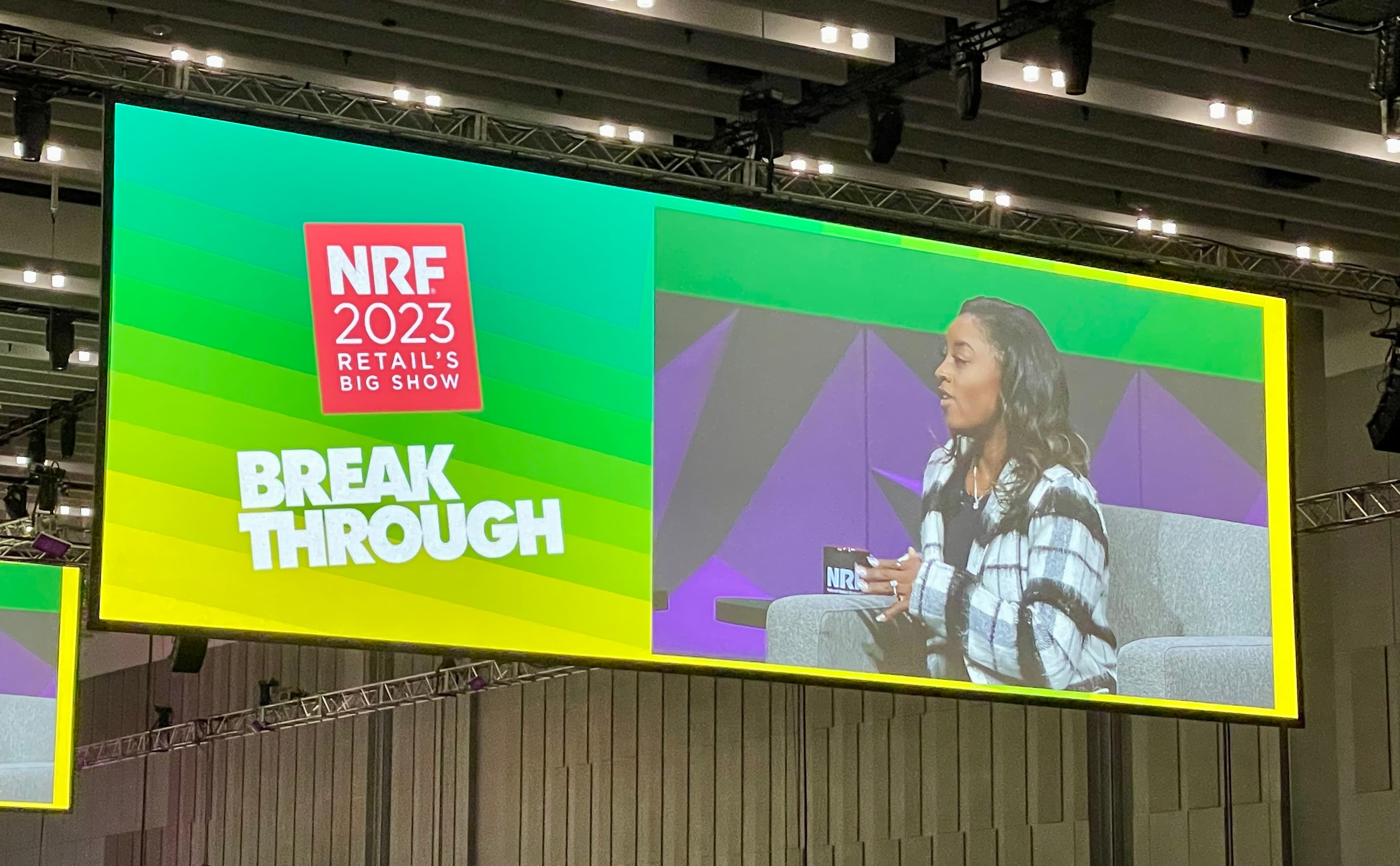 simone biles nrf 2023 keynote address