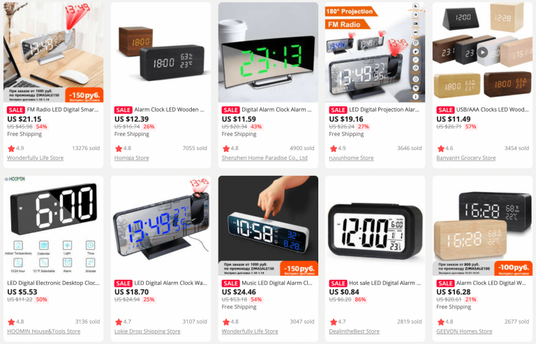 Niche Products To Sell In Your Dropshipping Store In 2022: alarm clock