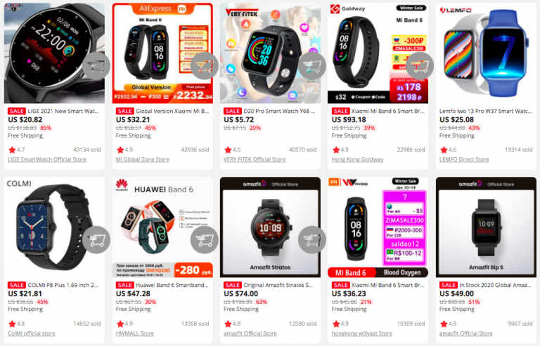 Niche Products To Sell In Your Dropshipping Store In 2022: Fitness tracker