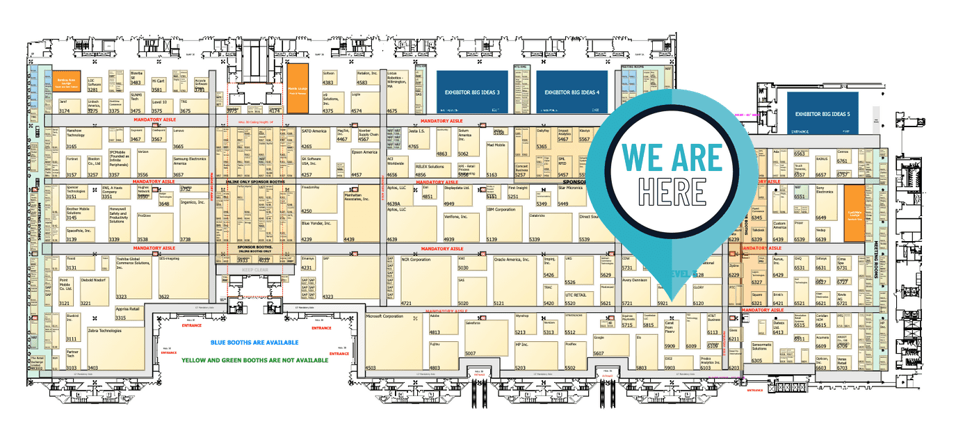 floor plan of javits center